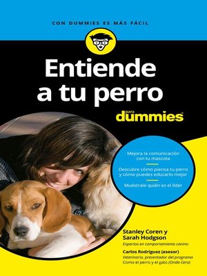 cover image of Entiende a tu perro para Dummies